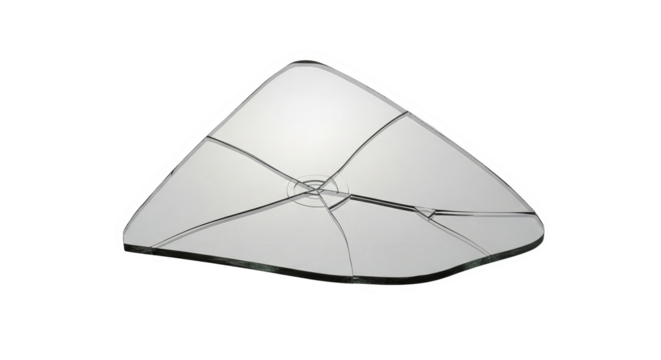 Shattered Cd Broken Compact Disc