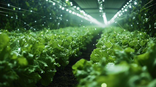 Intelligent Network of Connected Sensors in Indoor Farming Environment