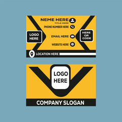 Professional modern business card design