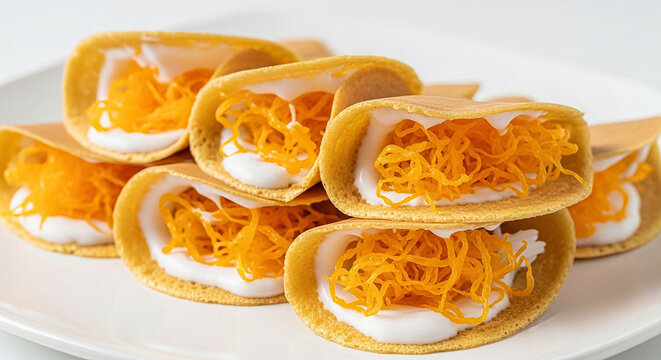 Crepas Crujientes Tailandesas (Khanom Buang)