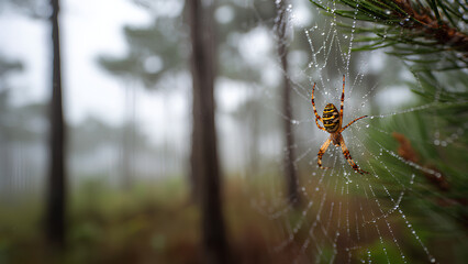 spider on web