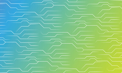 Abstract organic lines technology background