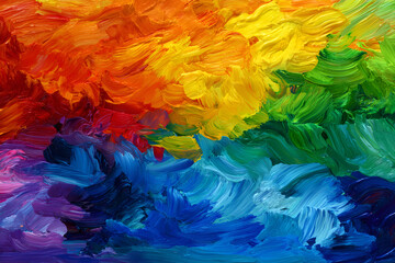 Rainbow colors abstract background. LGBT or pride concept.