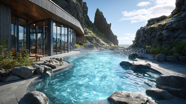 Luxury spa resort pool with mountain views for relaxation and wellness travel destination guide tips