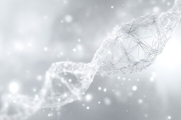 Abstract Dna Molecule Design