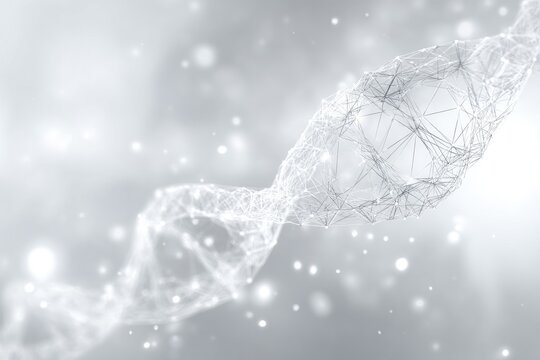 Abstract Dna Molecule Design