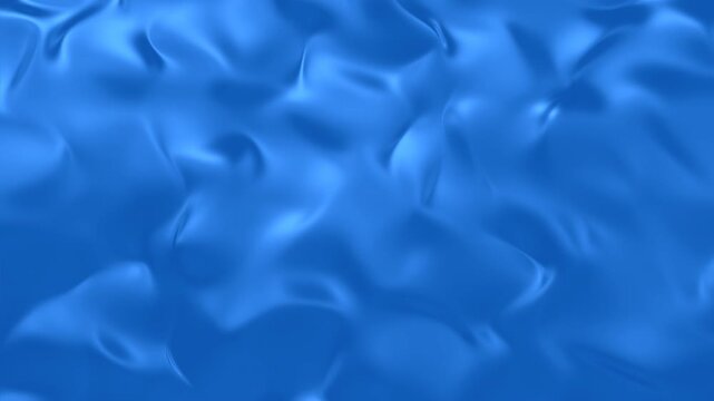 Fondo abstracto de superficie de agua azul en movimiento lento, animaci&oacute;n en bucle de ondas suaves y relajantes con reflejos de luz, ideal para presentaciones o fondos de pantalla