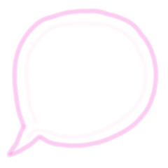 Sweet Pink Frame with Downward Arrow for Text