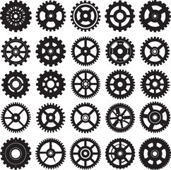 Abstract geometric shape with vibrant color accents and silhouette element for design projects