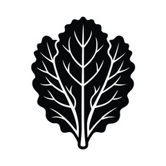 kale-leaf-filled-outline-icon-vector-on-white-back.eps