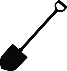 Shovel Silhouette Icon