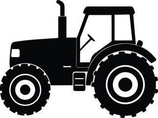 Tractor Silhouette Icon