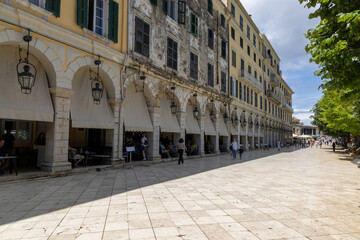 Liston-Kapodistriou in Kerkyra auf Korfu