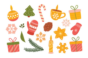 Festive Christmas Ornaments: A cheerful array of handcrafted Christmas ornaments and festive decorations, evoking the spirit of the holiday season.