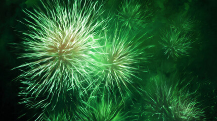 Celebratory fireworks display city park visual art nighttime aerial view vibrant colors for event promotion