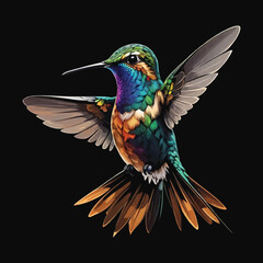 Hummingbird Vector Design
