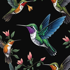 Hummingbird Vector Design