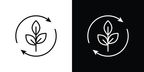 Alternative energy icon symbol template for graphic and web design collection logo vector illustration