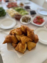 plate of snacks