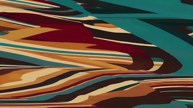 seamless video ly looped video 4K animation showcasing colorful striped vintage video backgrounds inspired retro design video aesthetics 70s 80s 90s ideal nostalgic multimedia stylized video