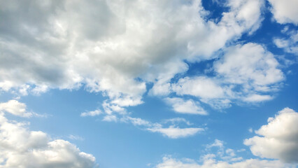 blue sky with clouds