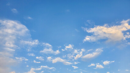blue sky with clouds