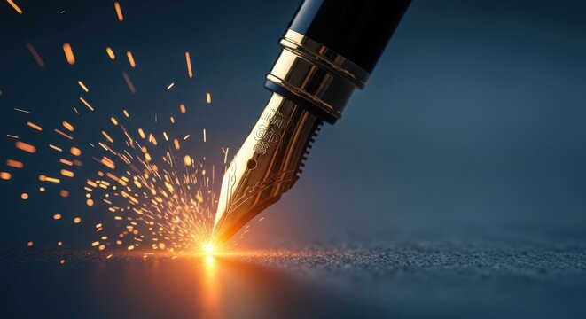 The Spark of Creative Writing Ignited by a Fountain Pen