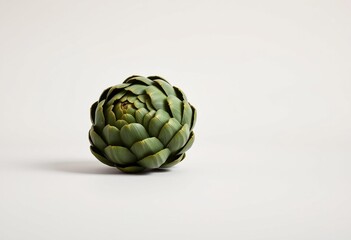 Fototapeta premium Minimalist artichoke shot