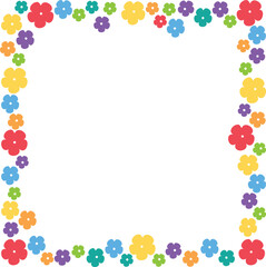 photocall flowers frame 2