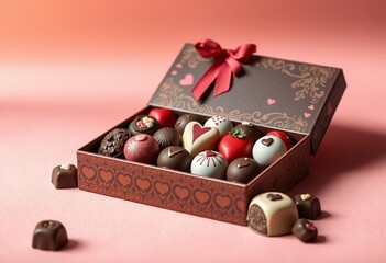 Artisanal Valentine's chocolates