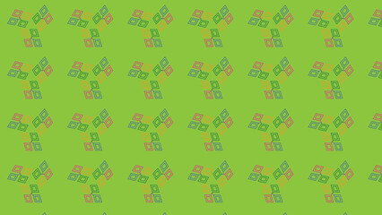 Seamless Organic Green Pattern with Wavy Striped Lines – Abstract Farm Field Background for Eco, Natural, and Sustainable Design