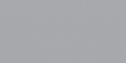 Simple and clean gray grid pattern on a solid background. This perspective grid, with lines receding into the distance, suggests a digital space, architectural blueprint