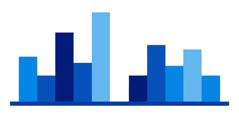 business graph with arrow