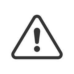 Warning Icon for Alert or Caution