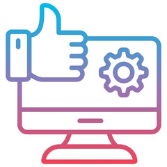 Obraz premium System Approval Icon