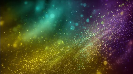 Naklejka premium Colorful dust particle flying background, Light shine effect.