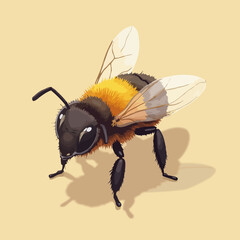 very cool honey bee design