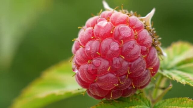raspberry on a bush generate vo 2