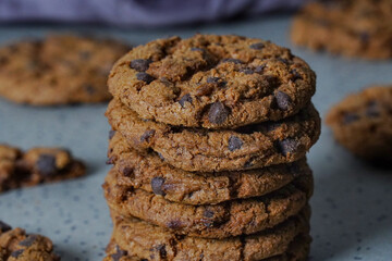 Chocolate Chip Cookies, cookies with chip                               