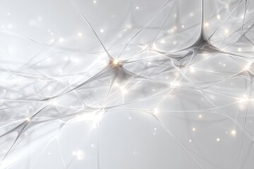 Abstract Neural Network Illustration