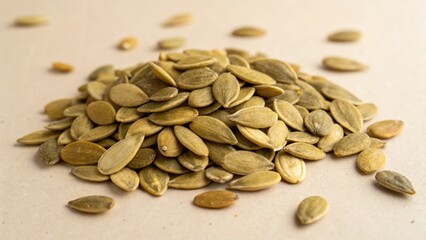 cumin seeds on a white background