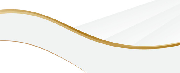 White and grey abstract background. Smooth abstract background, with golden lines. Light pale vector background. Abstract pale geometric pattern. eps 10