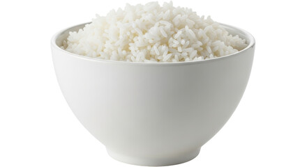 Isolated Bowl of Rice