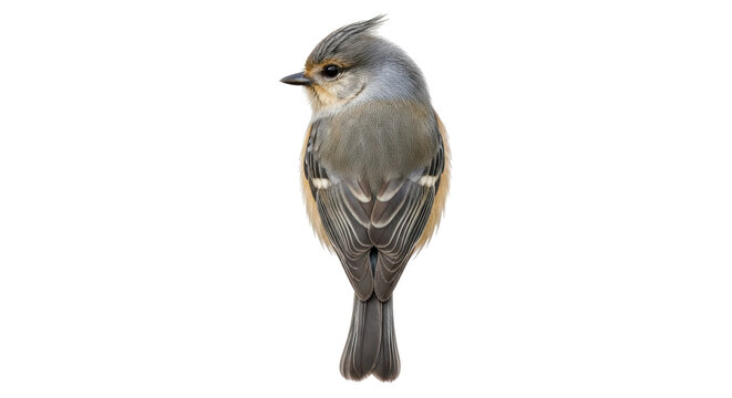 Isolated Tufted Titmouse