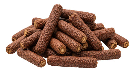 Isolated Heap of Long Pepper