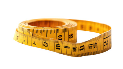 measuring tape isolated on white background