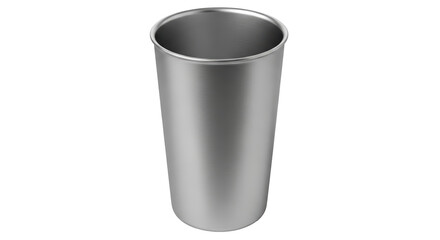 Isolated Metal cup