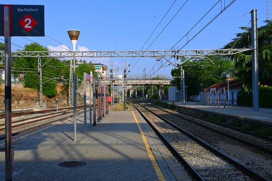 Collado Villalba, Madrid, Spain
train station, RENFE