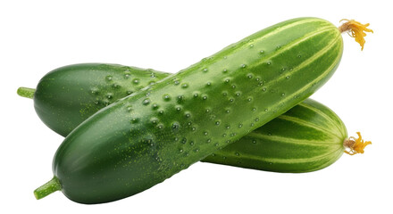 Isolated Cucumbers