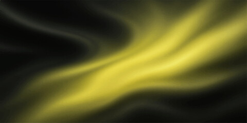Golden yellow silk background with smooth flowing folds and soft texture design
